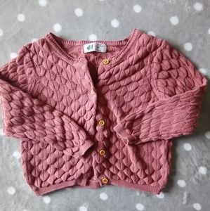 Toddler girl cardigan